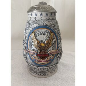 HARLEY DAVIDSON MOTOR CYCLES JOURNEY Collector BEER Stein